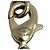 Timeless Collana con motivo floreale Chanel Coco Mark D'oro Metallico - vista 3