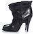 Botines de cuero de ternera negra Givenchy Negro - vista 2