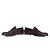 Braune Alligatorleder-Pennyloafers von Santoni - Ansicht 3