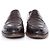 Braune Alligatorleder-Pennyloafers von Santoni - Ansicht 4