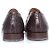 Braune Alligatorleder-Pennyloafers von Santoni - Ansicht 5