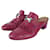 Mules Rivoli Rosa Hermès - vista 4