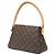Borsa a Spalla Mini Looping Monogram Louis Vuitton Metallico Bronzo - vista 2