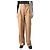 Autre Marque Pantalones con pliegues biscuit - talla UK 6 Castaño