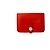 Billetera Compacta de Cuero Dogon de Hermès Roja - vista 2