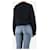Veronica Beard Schwarzer cropped Scuba-Pullover - Größe L - Ansicht 2