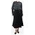 Jason Wu Falda midi de tweed negro - talla UK 14 - vista 2