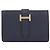 Béarn Portafoglio Mini Epsom BEARN di Hermès Blu