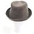 Cappello in cotone corduroy con logo H ricamato di Hermès Marrone - vista 3
