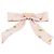 Bow Prada Fermaglio per capelli a forma di fiocco floreale rosa
