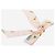 Bow Prada Fermaglio per capelli a forma di fiocco floreale rosa - vista 3