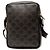 Céline Bolsa de Ombro em Couro PVC Celine Triomphe Marrom - vista 2
