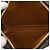 Céline Bolsa de Ombro em Couro PVC Celine Triomphe Marrom - vista 4
