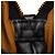 Céline Bolsa de Ombro em Couro PVC Celine Triomphe Marrom - vista 7