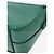 Prada Borsa a spalla in pelle Saffiano verde lucido - vista 12