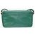 Prada Borsa a spalla in pelle Saffiano verde lucido - vista 3