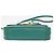 Prada Borsa a spalla in pelle Saffiano verde lucido - vista 9