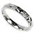 Timeless Chanel Matelassé Pt950 Platinring Größe 17 Silber Metallisch