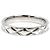 Timeless Chanel Matelassé Pt950 Platinring Größe 17 Silber Metallisch - Ansicht 3