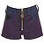 Pantalones cortos de mezclilla Monograma aterciopelado de Louis Vuitton Roja Burdeos - vista 9
