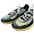 Sneakers Patchwork FF Multicolore Freedom di Fendi - vista 5