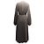 Vestido Midi Gathered Sasha em Seda Marrom da The Row - vista 4