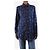 Acne Camicia paisley blu scuro - taglia UK 6 - vista 3