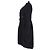 Alexander McQueen Single-Breasted Long Back Coat in Black Wool - view 2