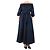 Gabriela Hearst Navy Baumwoll-Midikleid - Größe UK 10 Marineblau