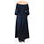 Gabriela Hearst Navy Baumwoll-Midikleid - Größe UK 10 Marineblau - Ansicht 2