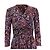 Abito midi asimmetrico con stampa floreale Maje in viscosa multicolore - vista 2