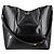 Stella Mc Cartney Borsa Tote Popper Stella McCartney in ecopelle nera Nero - vista 3