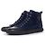 Sneakers alte in suede blu Hermès