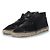 Botas ankle espadrille de cano alto Chanel em preto