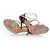 Grüne Python-Gladiatorensandalen von Jimmy Choo - Ansicht 7