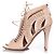 Alaïa Sandali in pelle con lacci e ritagli Alaia Marrone Beige - vista 2