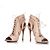 Alaïa Sandali in pelle con lacci e ritagli Alaia Marrone Beige - vista 5