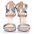 Sandali metallici Giuseppe Zanotti Argento Metallico - vista 3