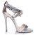 Sandali metallici Giuseppe Zanotti Argento Metallico - vista 5