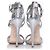 Sandali metallici Giuseppe Zanotti Argento Metallico - vista 6