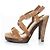Jimmy choo camel colored suede clogsandal Brown - view 2