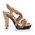 Jimmy choo camel colored suede clogsandal Brown - view 5