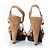 Jimmy choo camel colored suede clogsandal Brown - view 6