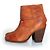 Botines de tobillo con cremallera trasera Newbury de Rag & Bone NY Castaño - vista 2