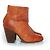Botines de tobillo con cremallera trasera Newbury de Rag & Bone NY Castaño - vista 4