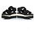 Stella Mc Cartney Sandalo a piattaforma tripla Stella McCartney Nero - vista 3