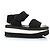 Stella Mc Cartney Sandalo a piattaforma tripla Stella McCartney Nero - vista 5