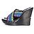 Wedge etnici di piattaforma Diane von Furstenberg. Multicolore - vista 2