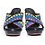 Wedge etnici di piattaforma Diane von Furstenberg. Multicolore - vista 3