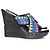 Wedge etnici di piattaforma Diane von Furstenberg. Multicolore - vista 4